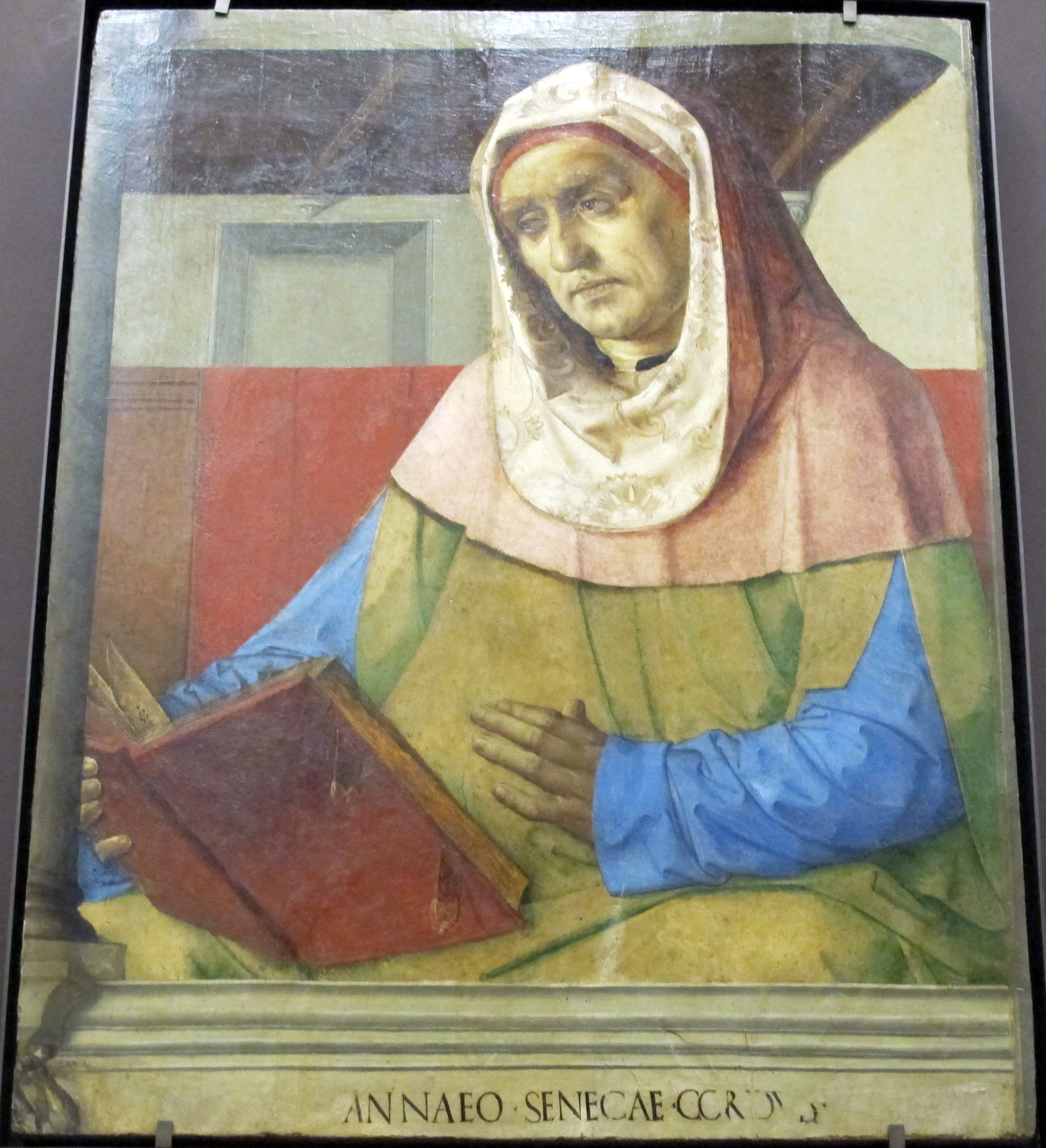 Sénèque - Pedro Berruguete image 1 reproduction artisanale de tableau
