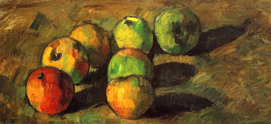 Sju äpplen - Paul Cézanne