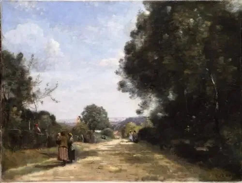 Sèvres-Brimborion. Utsikt från Paris - Jean-Baptiste Camille Corot