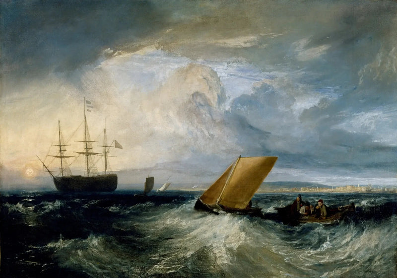 Sheerness sedd från Nore - J. M. W. Turner