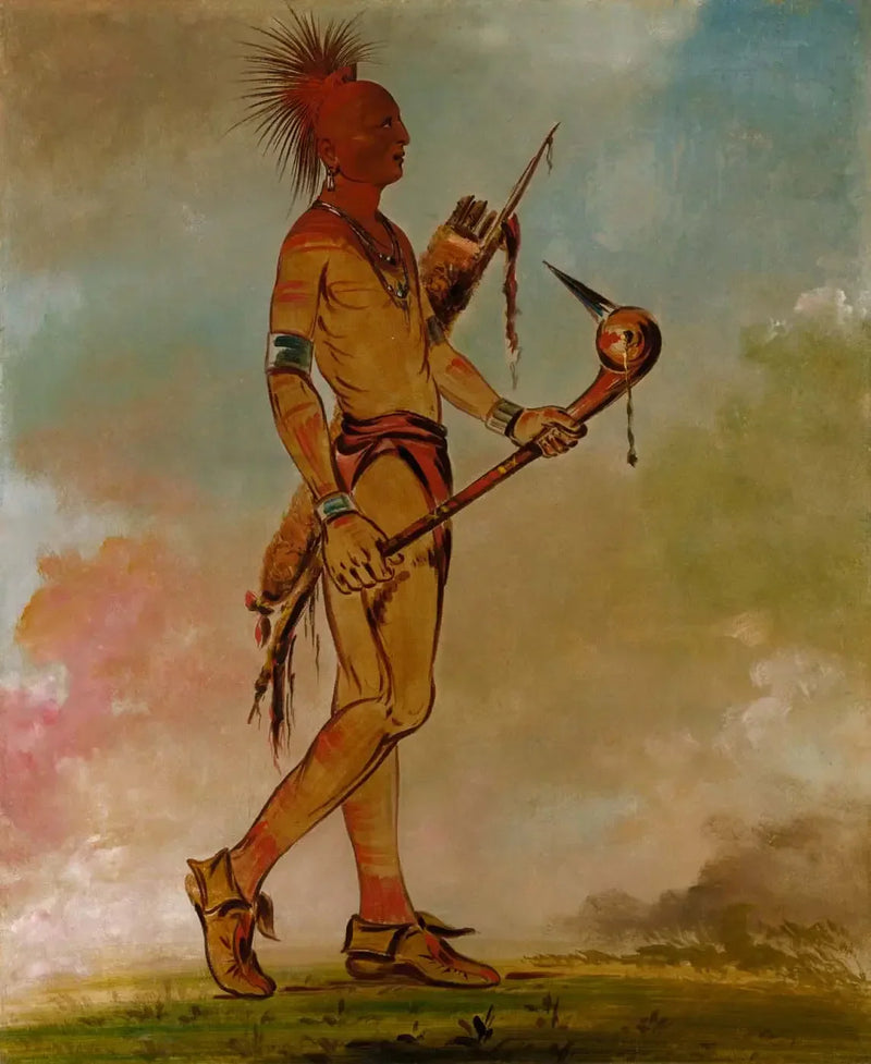 Shin-ga-wás-sa, vacker fågel - George Catlin