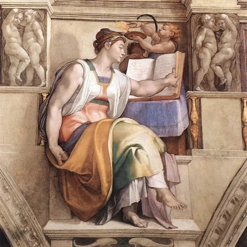 Sibyllan från Erythräa - Michelangelo