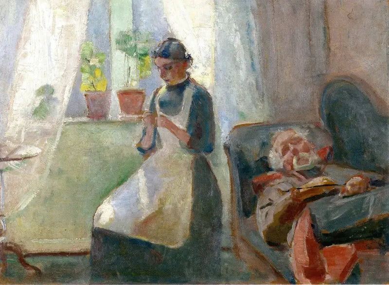 Eftermiddagssömn - Edvard Munch