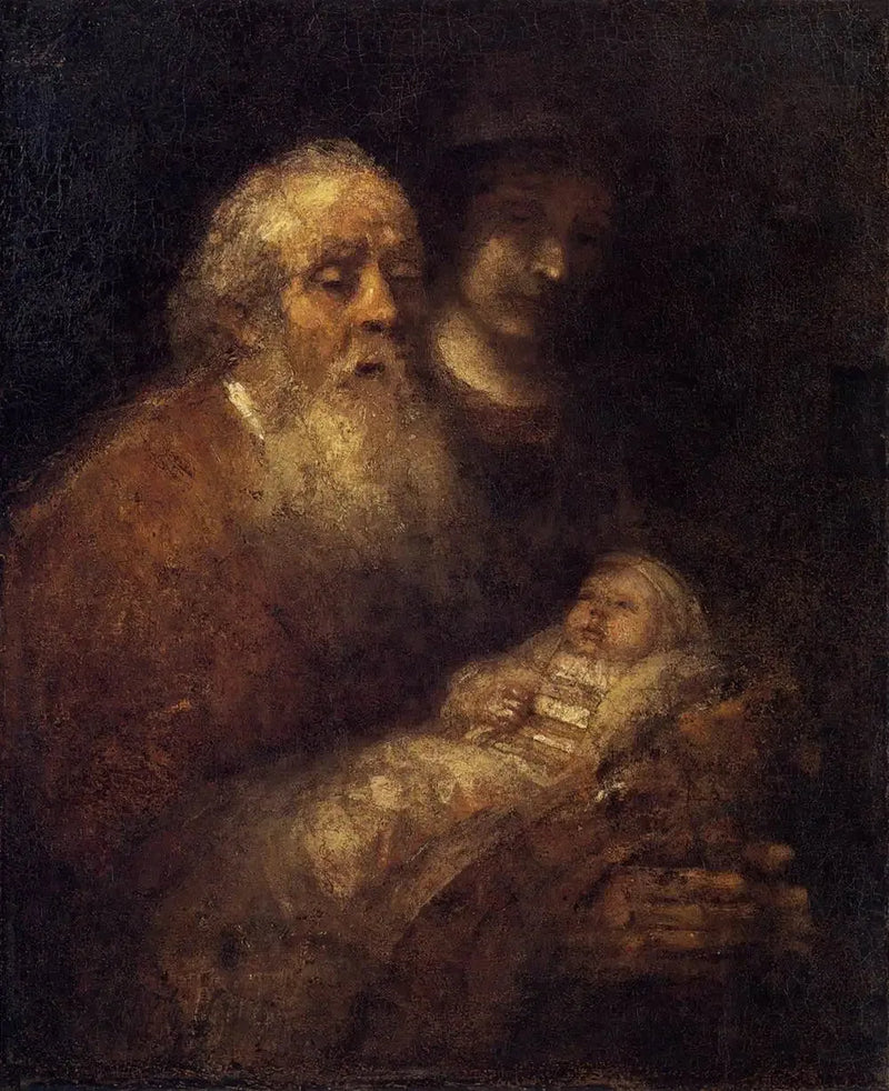 Siméon i templet - Rembrandt