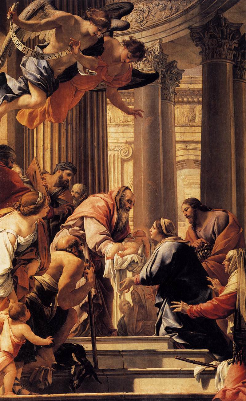 La Présentation de Jésus au Temple - Simon Vouet