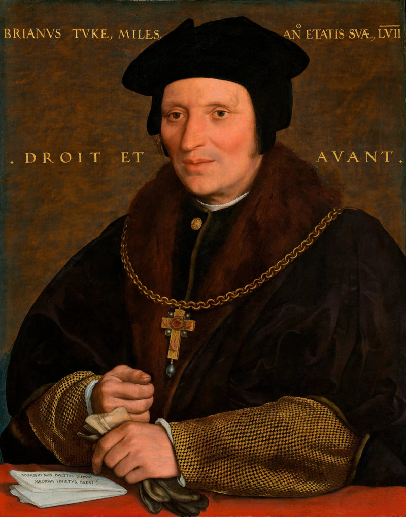 Sir Brian Tuke - Hans Holbein den yngre