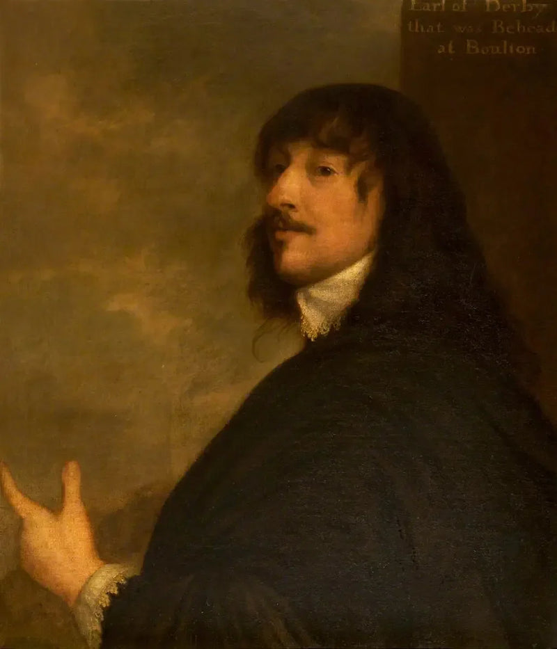 Sir James Stanley (1607–1651), 7:e earl av Derby - Antoine van Dyck
