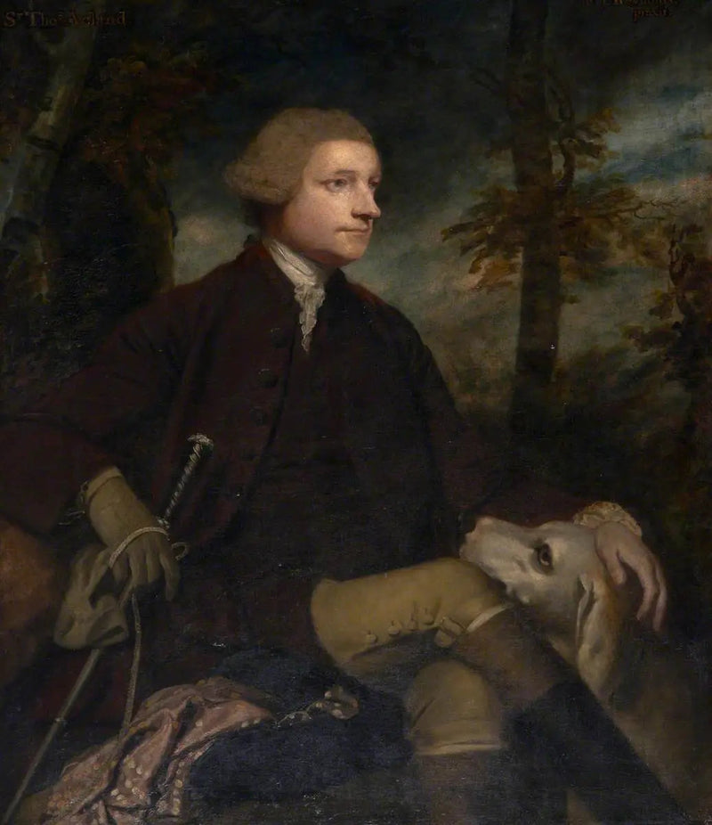 Sir Thomas Dyke Acland, 3:e/7:e baronett Acland de Columb-John MP (1722-1785) - Joshua Reynolds
