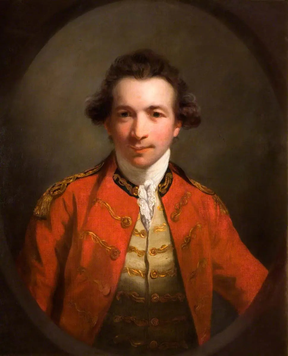 Sir Thomas Mills (décédé en 1793) (parfois connu sous le nom de Major André) - Joshua Reynolds image 1 reproduction artisanale de tableau