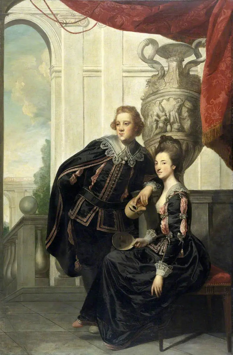 Sir Watkin Williams-Wynn (1749–1789) och Lady Henrietta Williams-Wynn (1748–1769) - Joshua Reynolds