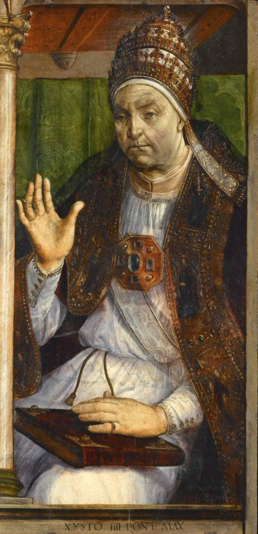 Sixte IV (1414-1484), påve - Pedro Berruguete