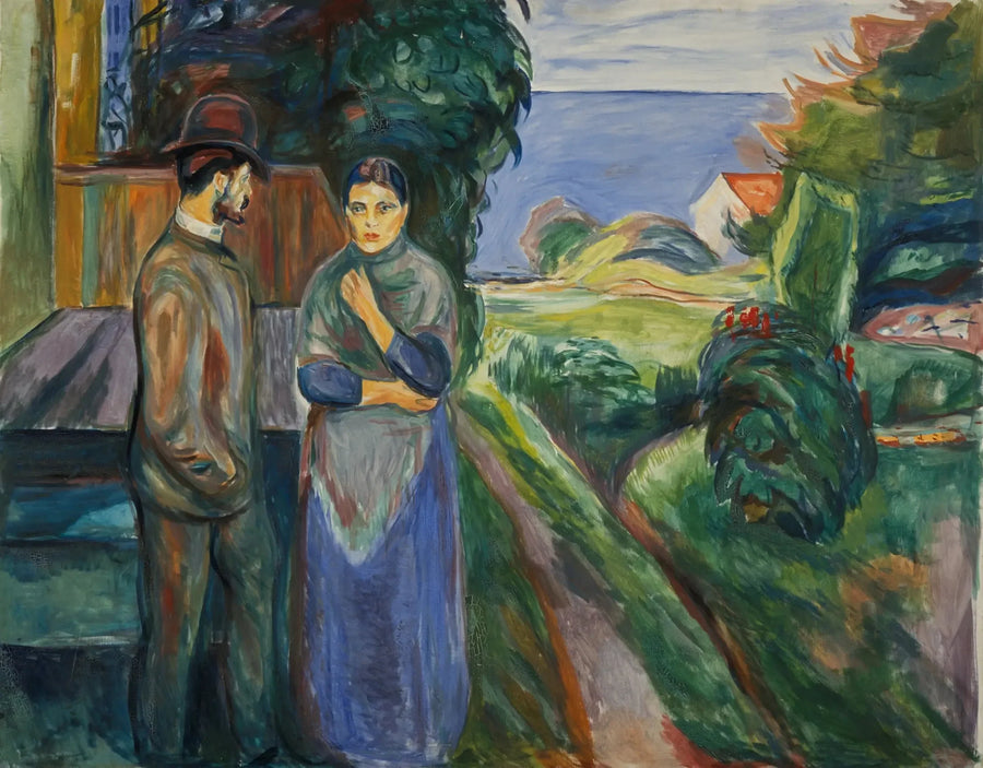 Sommarkväll - Edvard Munch