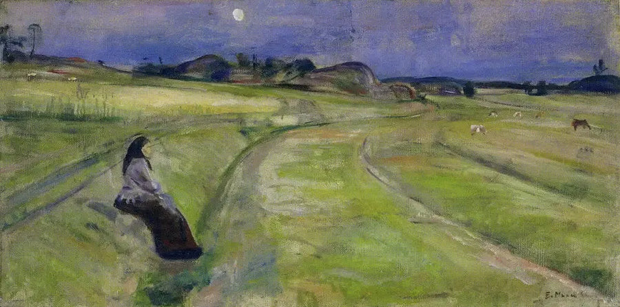 Kväll - Edvard Munch