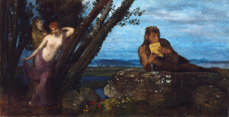 Vårkväll - Arnold Böcklin