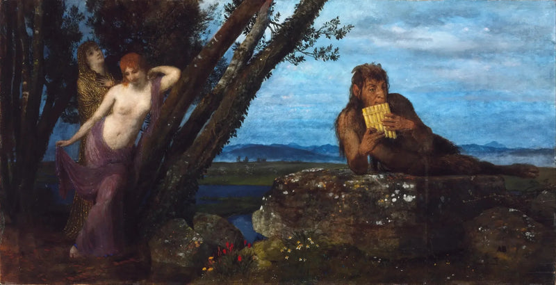 Vårkväll - Arnold Böcklin