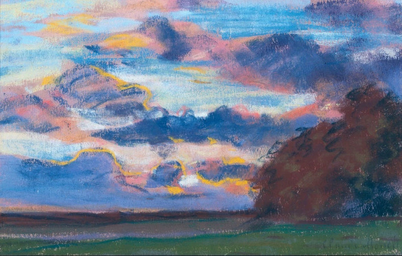 Solen går ner P54 - Claude Monet