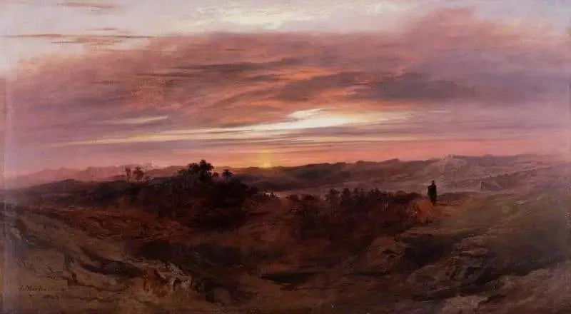 Ensamtid - John Martin