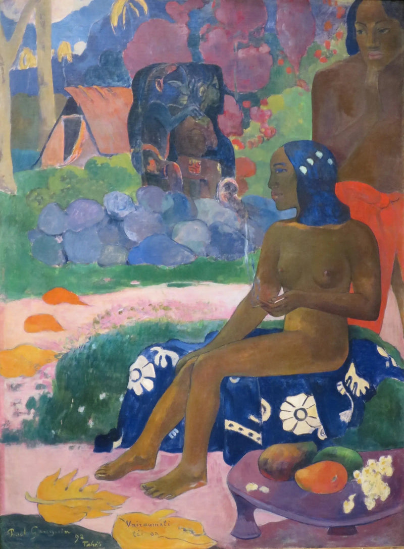 Hans namn är Vairaumati - Paul Gauguin
