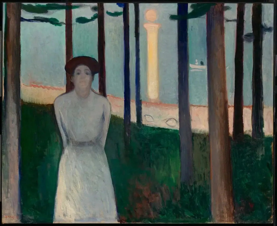 En midsommarnattsdröm. Rösten - Edvard Munch