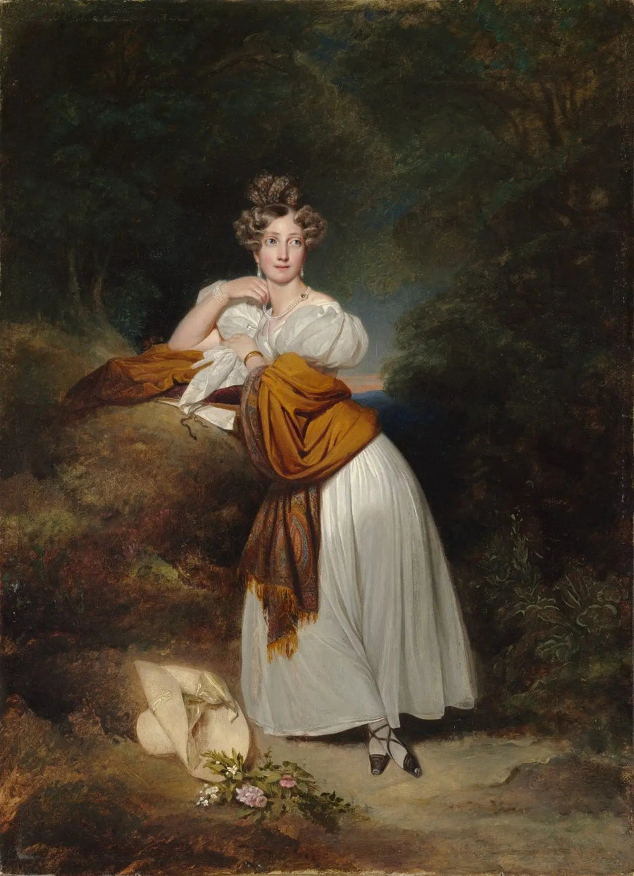 Sophie Guillemette, storhertiginna av Baden (1801-1865) - Franz Xaver Winterhalter