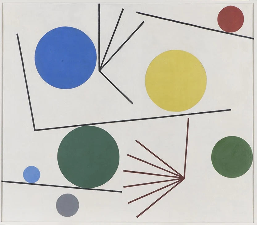 Cercles et barres - Sophie Taeuber-Arp