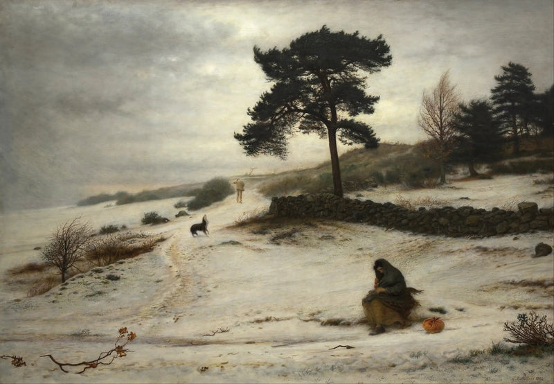 Soufflé, soufflé, vintervind - John Everett Millais