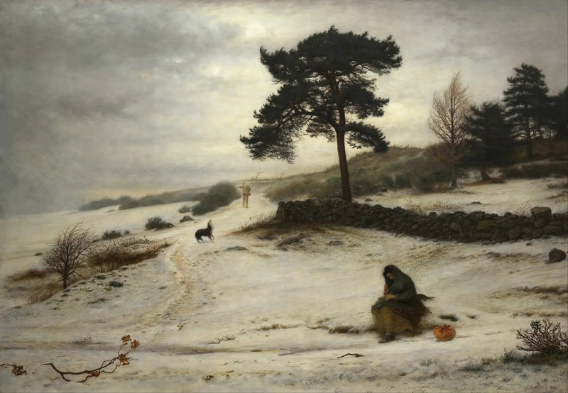Soufflé, soufflé, vintervind - John Everett Millais
