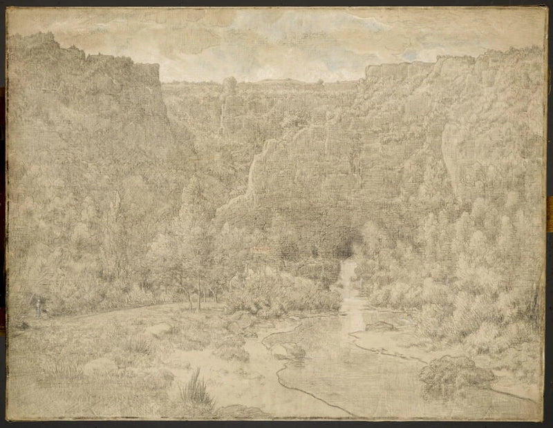 La Source du Lizon - Théodore Rousseau