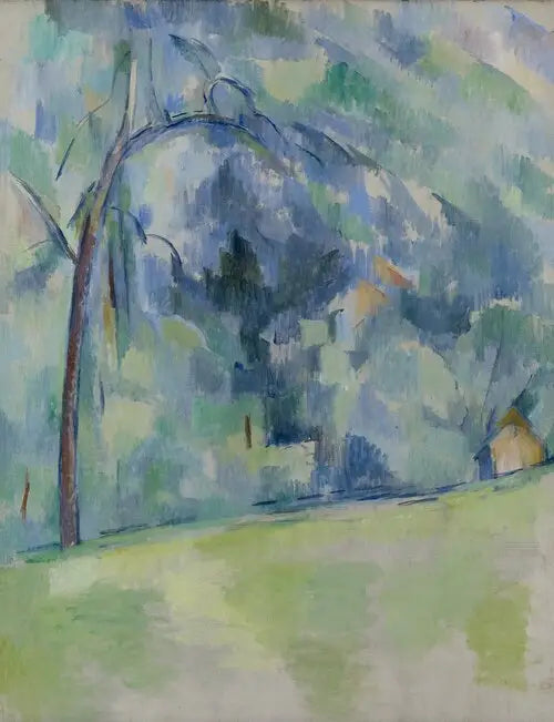 Provençalsk skogsbryn - Paul Cézanne