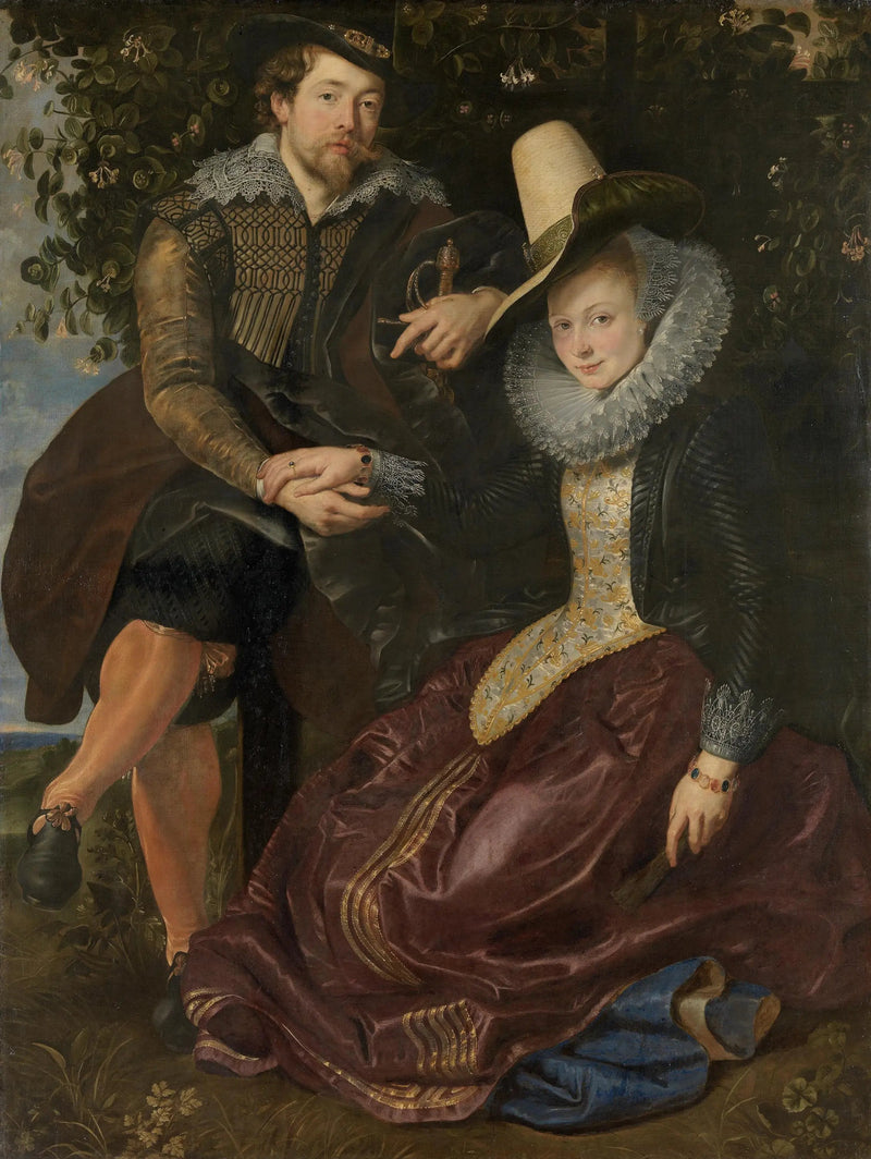 Under kaprifolbågen - Peter Paul Rubens