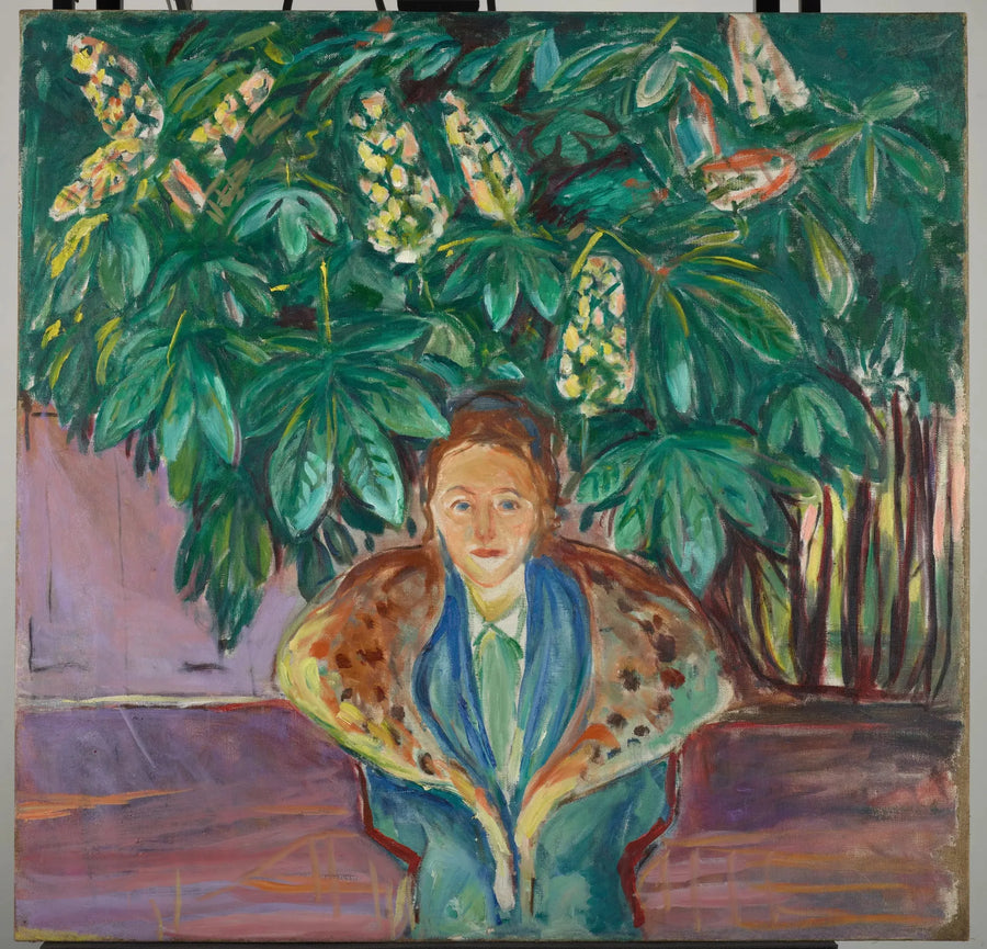 Under kastanjeträdet - Edvard Munch