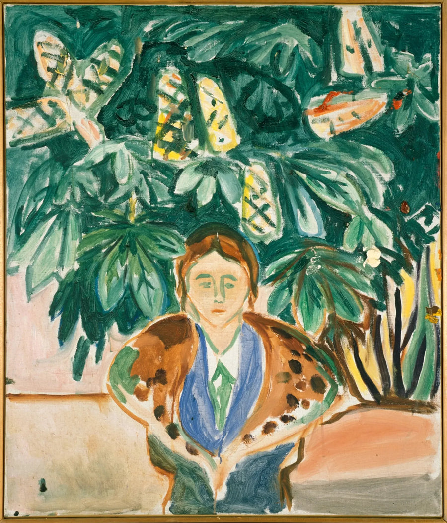 Under kastanjeträdet - Edvard Munch