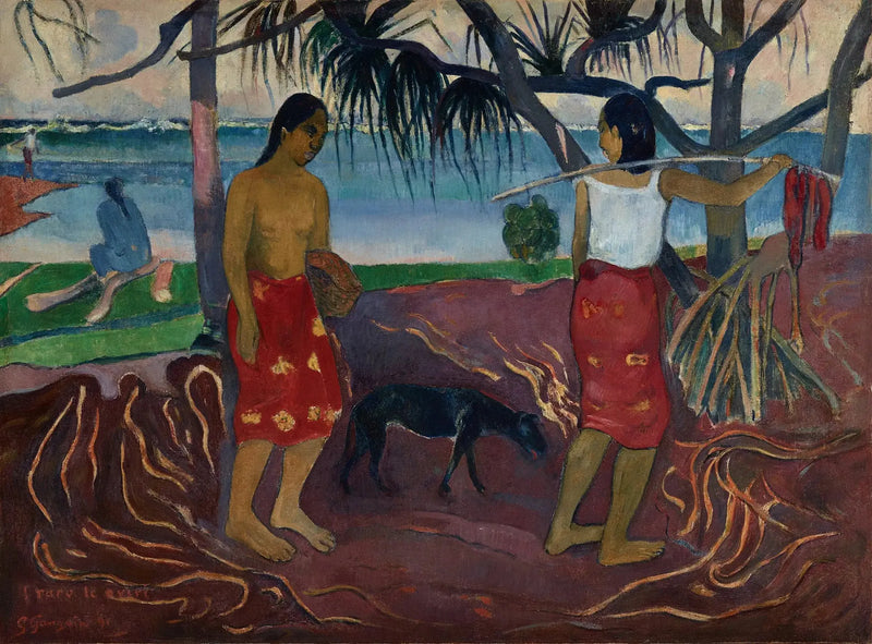 Under Pandanus - Paul Gauguin
