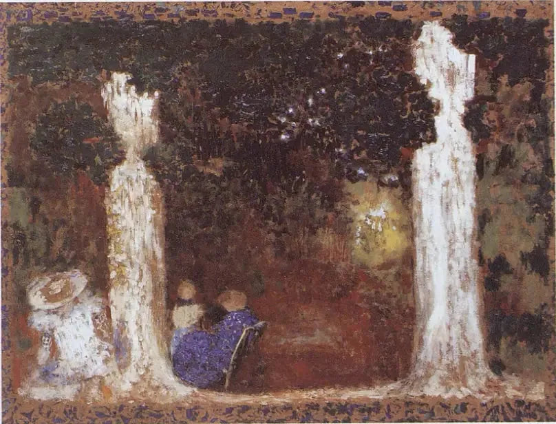 Under träden - Édouard Vuillard