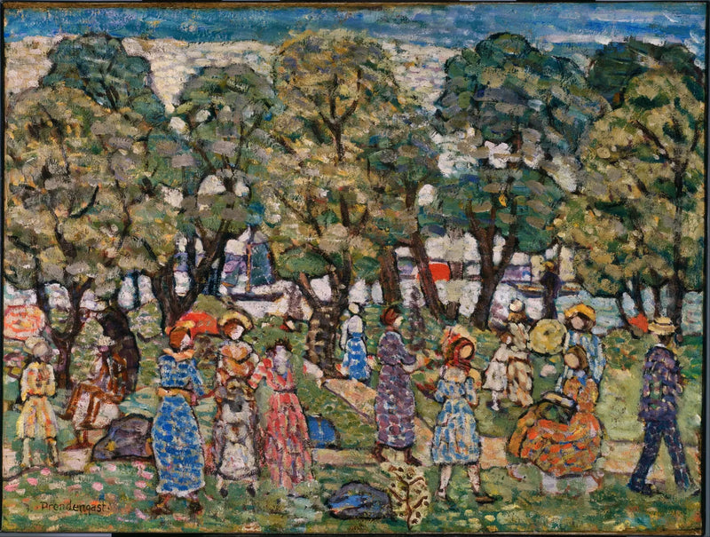 Under träden - Maurice Prendergast