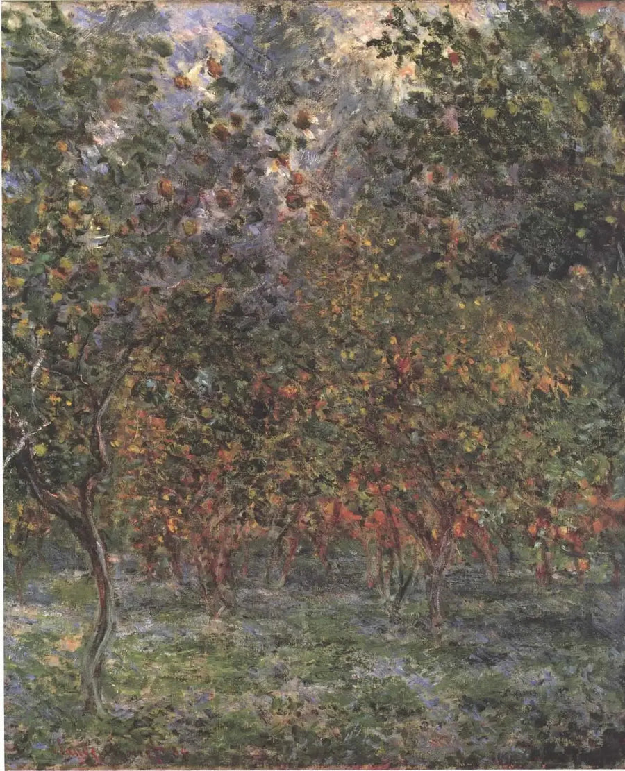 Under citronträden - Claude Monet