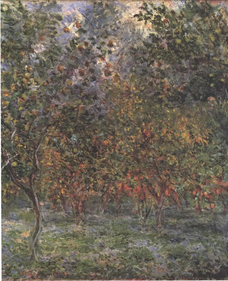 Under citronträden - Claude Monet