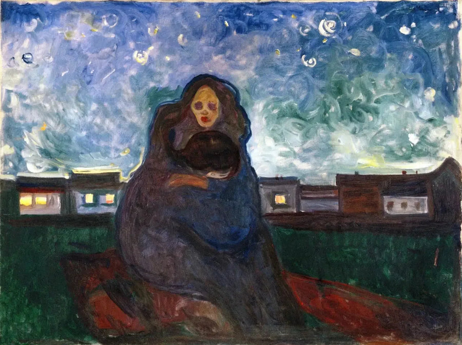 Under stjärnorna - Edvard Munch