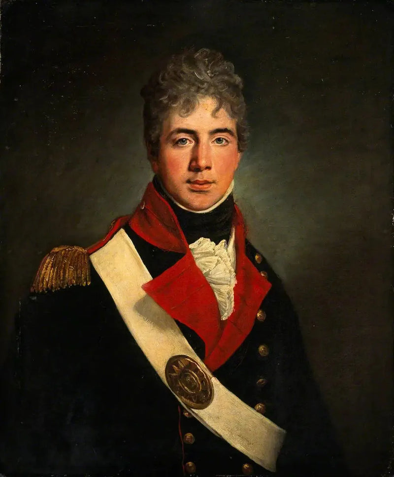 Underlöjtnant (senare brigadgeneral) Adam Fife Crawford (1787–1864), Royal Artillery - Henry Raeburn