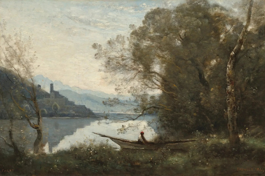 Minne från Italien - Jean-Baptiste Camille Corot