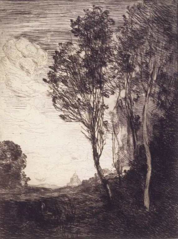 "Italiens Souvenir" - Jean-Baptiste Camille Corot