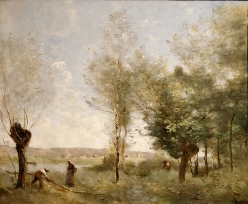 Souvenir från Coubron - Jean-Baptiste Camille Corot