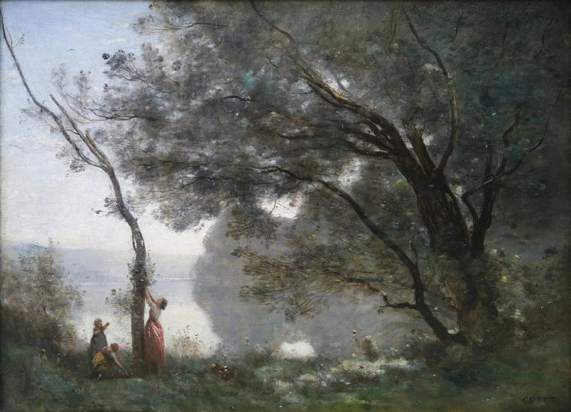 Minnessak från Mortefontaine - Jean-Baptiste Camille Corot