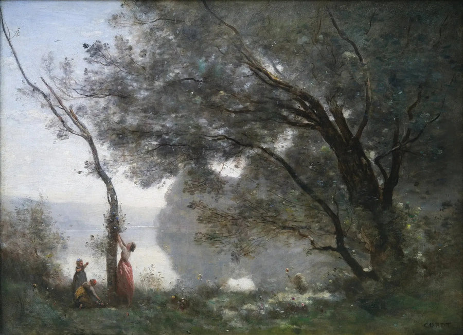 Minnessak från Mortefontaine - Jean-Baptiste Camille Corot