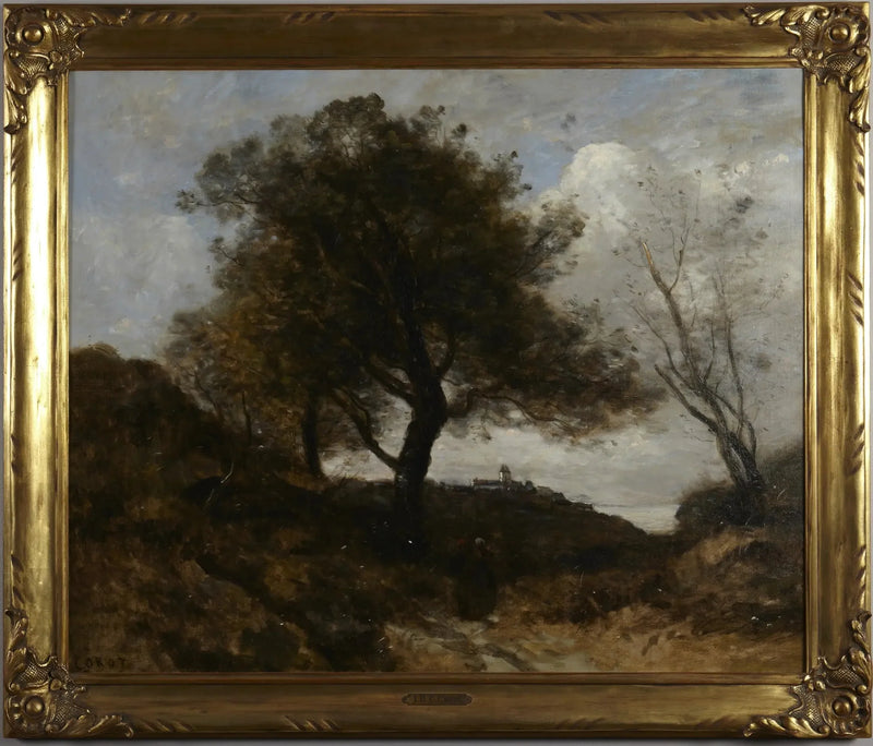 Minne från Normandie - Jean-Baptiste Camille Corot