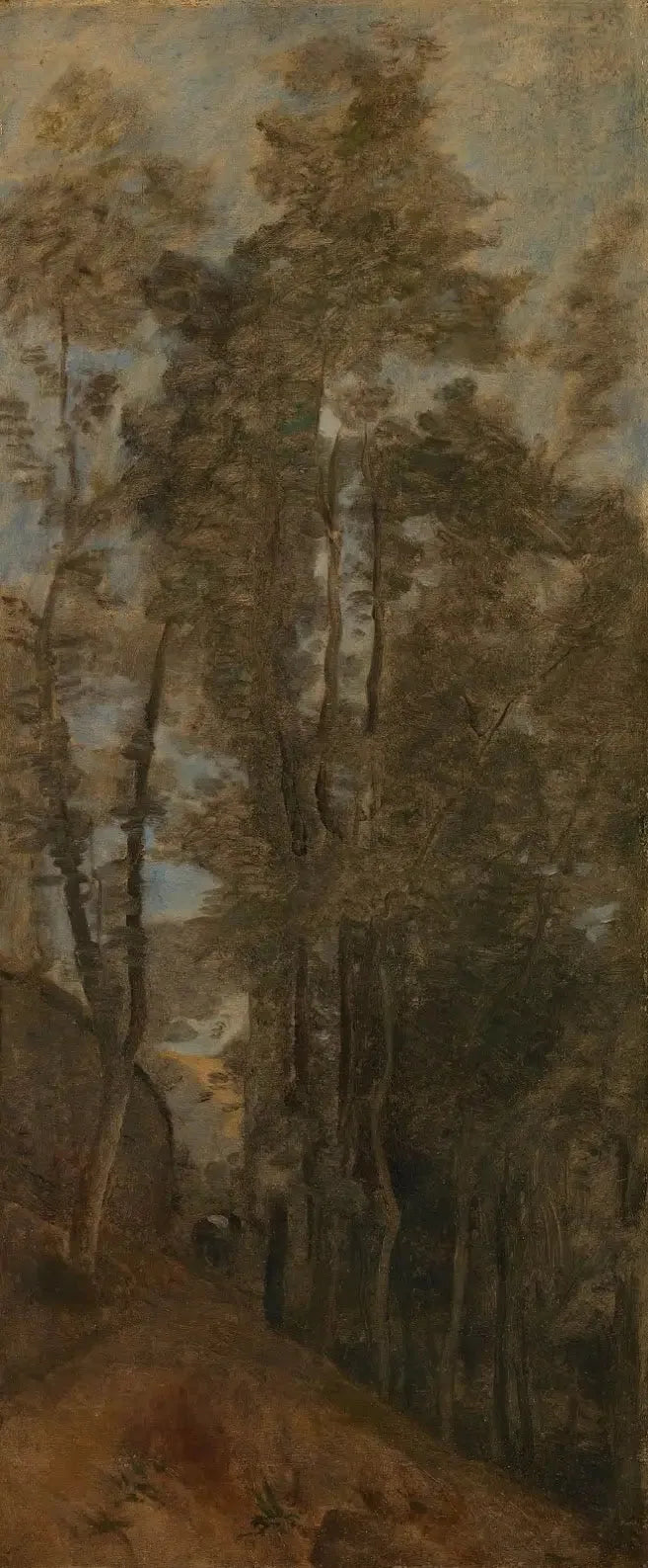 Minnessak av Arras befästningar - Jean-Baptiste Camille Corot