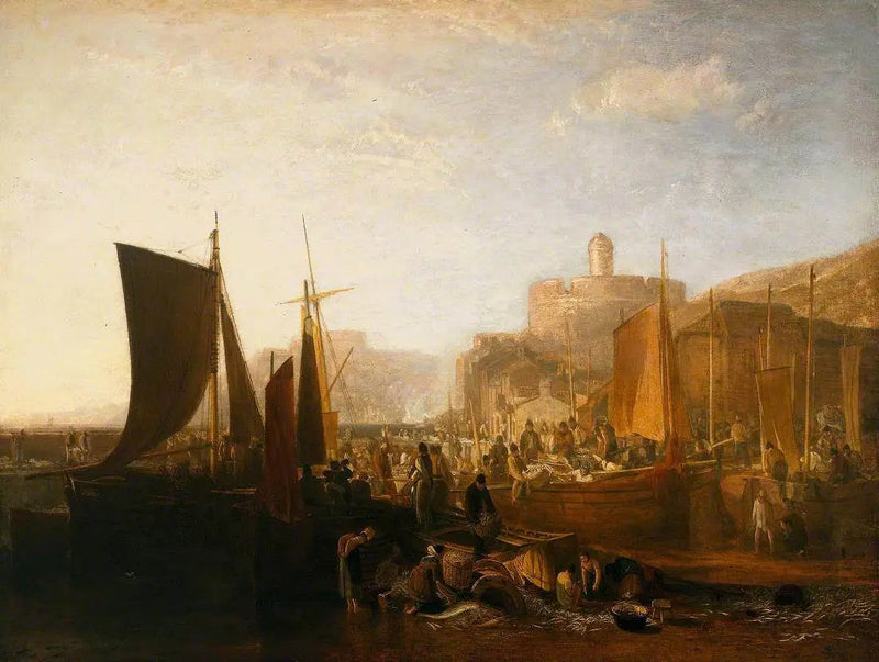 St Mawes under sillperioden - J. M. W. Turner