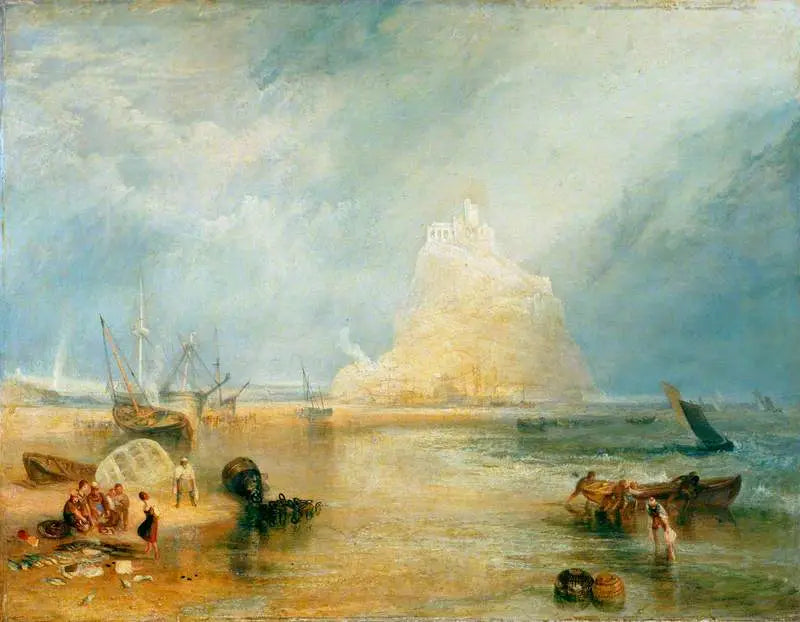 St Michael's Mount, Cornwall - J. M. W. Turner