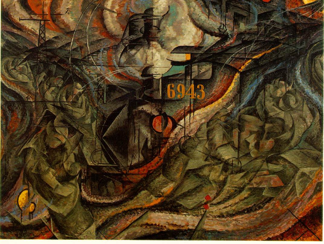 États d’âme I : Les Adieux - Umberto Boccioni