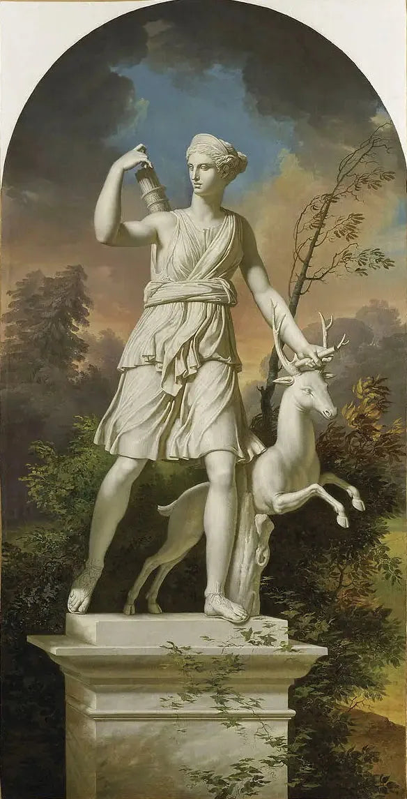 Dianas staty - Charles Meynier